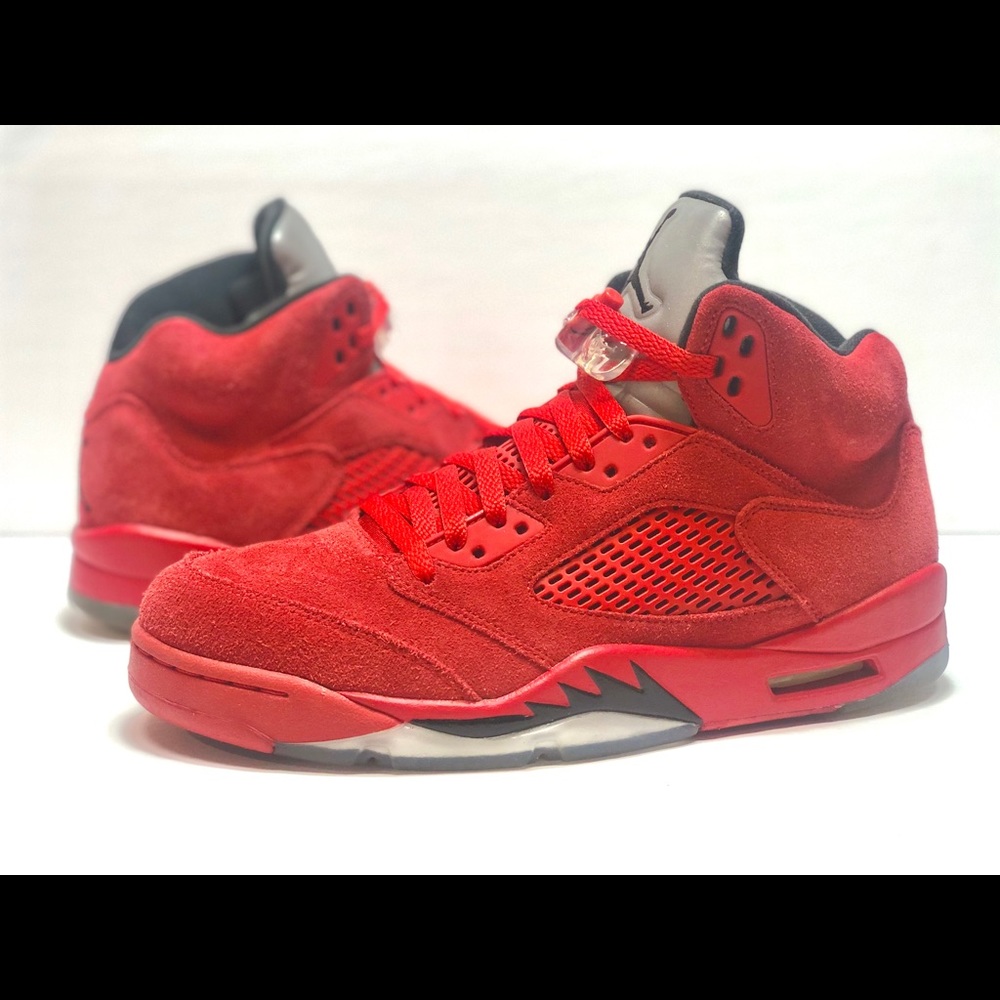 Air Jordan 5 Retro Red Suede